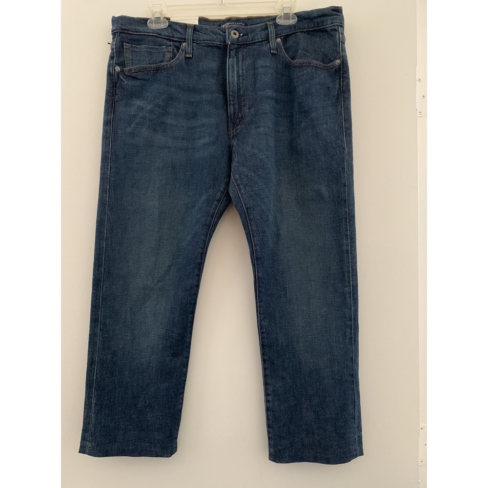 Made & Crafted Levis Mens Jeans 511 Slim Size 36 x 24 Selvedge New With Defects
